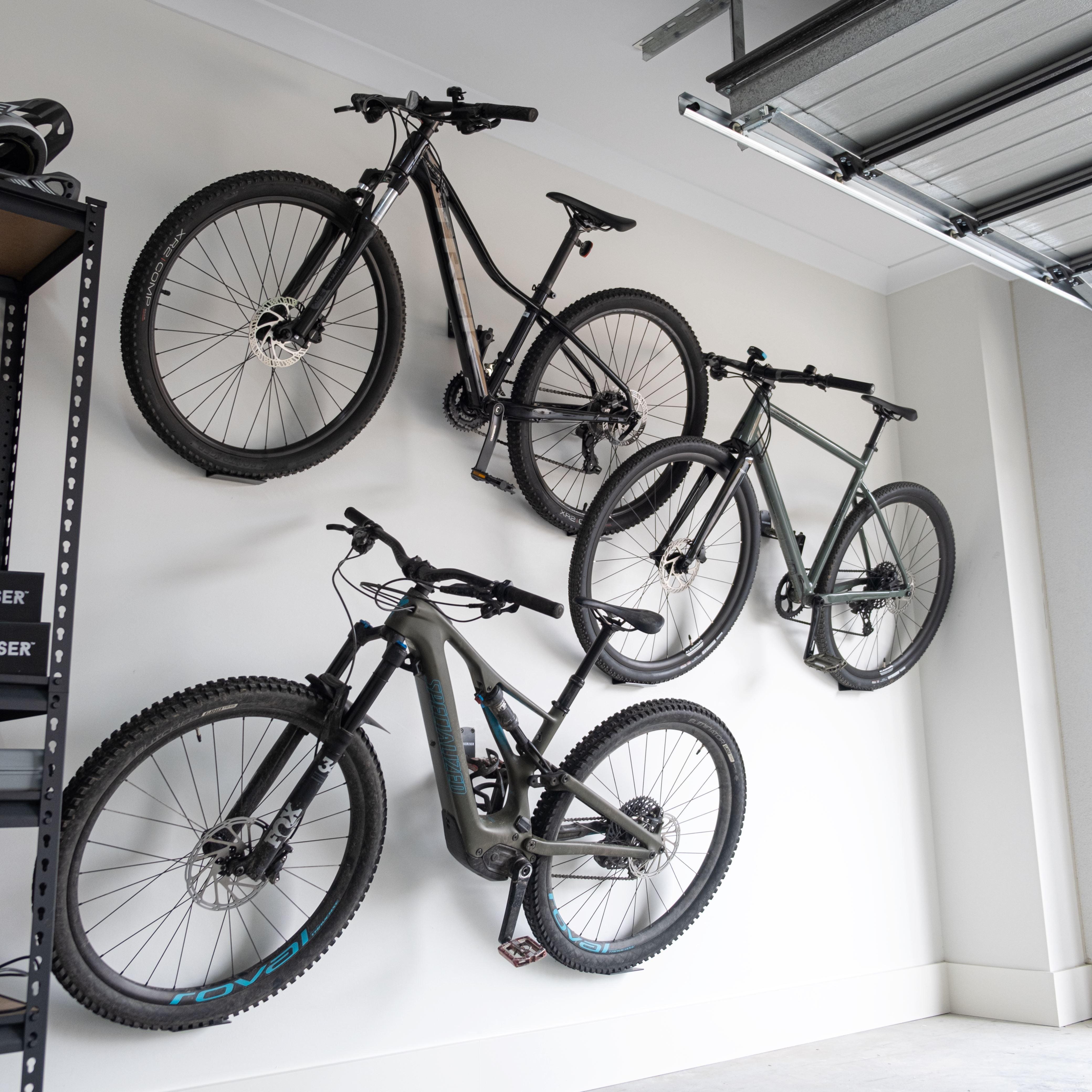 The Bikeriser™ - Space Saving Bicycle Wall Mount