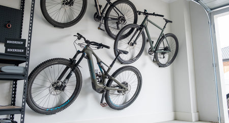 Stylish and Space-Saving Wall-Mounted Bike Storage Racks - Bikeriser