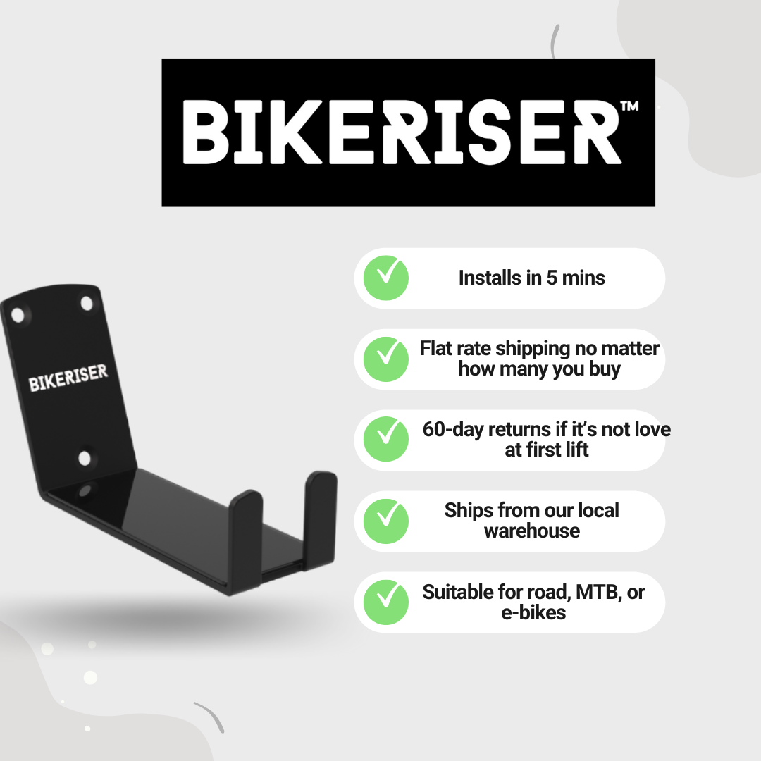 bicycle wall mount pedal The Bikeriser